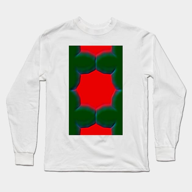 FAAFO ART Seamless Artistic Patterns 000020 Long Sleeve T-Shirt by FAAFO